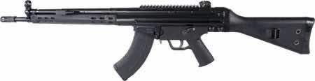 PTR 200 32 KFR 7.62x39mm 30+1 Black Bull Barrel, Black Aluminum Receiver, Polymer Handguard, Fixed Black Synthetic Stock, Black Polymer Grip