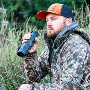 Pulsar PL77493 Telos XP50 Thermal Monocular Black Rubber Armor 2.5-10x50mm, 640x480, 50Hz Resolution Zoom Digital 4x