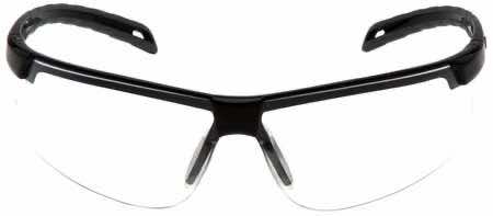 Pyramex PYSB8610DT Everlite Glasses Clear Lens Anti-Fog Black Frame