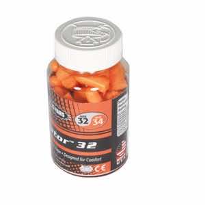 Radians FP70RD25 Resistor Earplugs Foam 32 dB In The Ear Orange Adult 25 Pair