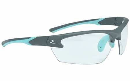 Radians WS2310CS Ladies Range Eyewear Women Clear Lens Gray with Aqua Accents Frame