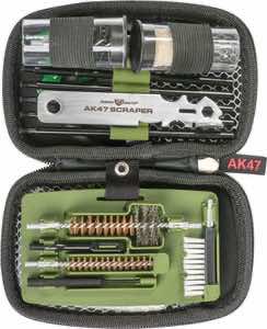 Real Avid AVGCKAK47 Gun Boss Cleaning Kit AK47/Green Weather Proof Ballistic Nylon Case