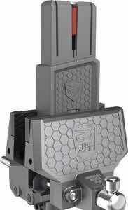 Real Avid AVARAMV Armorer's Master Vice Gray/Red with TORQ-LOK and Reversible Gun-Fit Sleeves