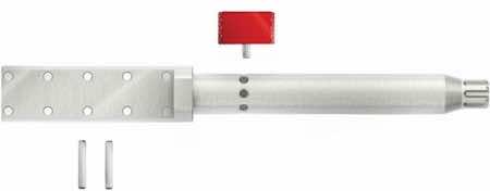 Real Avid AVAR15LLVB Lug-Lok Upper Vise Block Silver Aluminum Rifle AR-15