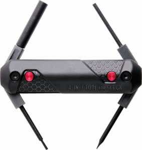 Real Avid AVGLOCK41 4-in-1 Black Handgun Tool Compatible w/Glock