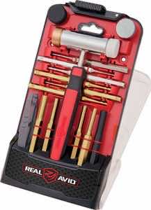 Real Avid AVHPS-B Accu-Punch Punch Set Brass/Nylon/Steel Universal Firearm