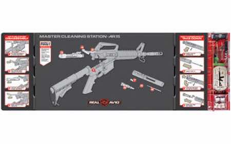 Real Avid AVMCSAR Master Cleaning Station AR15 223 Rem,5.56x45mm NATO Rifle