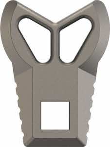 Real Avid AVMF3PFHW Master -Fit 3 Prong Flash Hider Wrench Titanium/Stainless Steel for AR-Platform