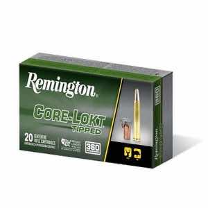 Remington Ammunition R20039 7mm-08 Rem 140 gr Core Lokt Tipped 20 Per Box/ 10 Case