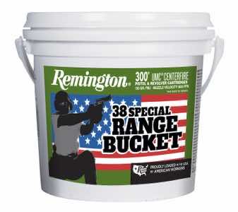 Remington Ammunition 23669 UMC Range Bucket 38 Special 130 gr Full Metal Jacket 300 Per Box/ 4 Case