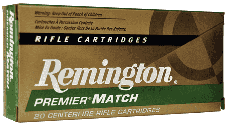 Remington Ammunition 21503 Premier Match 300 Blackout 125 gr Sierra MatchKing Open Tip Match 20 Per Box/ 10 Cs