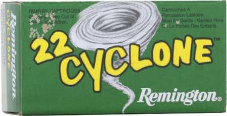Remington Ammunition 21222 Cyclone Rimfire 22 LR 36 gr Hollow Point 50 Per Box/ 100 Cs