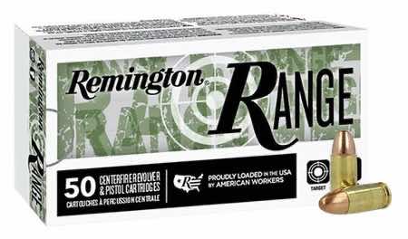 Remington Ammunition R27778 Range 9mm Luger 115 gr Full Metal Jacket 50 Per Box/ 20 Case