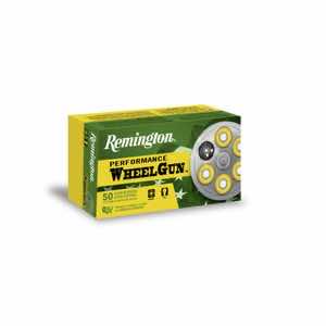 Remington Ammunition 22267 Performance WheelGun 38 Special 148 gr Target Master Wad Cutter 50 Per Box/ 10 Case