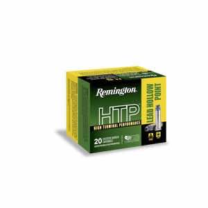 Remington Ammunition 22297 HTP 38 Special +P 158 gr Lead Hollow Point 20 Per Box/ 25 Case