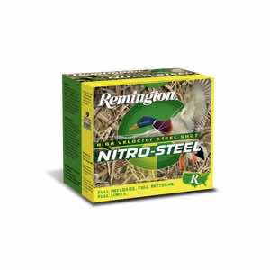Remington Ammunition 20803 Nitro-Steel High Velocity 12 Gauge 2.75