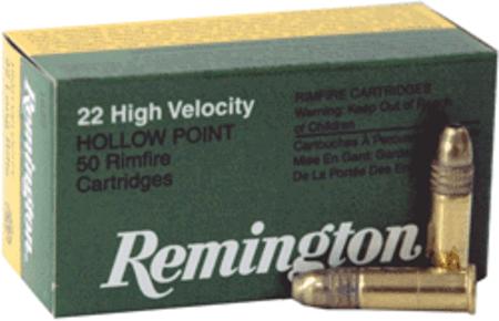 Remington Ammunition 21008 Golden Bullet Rimfire 22 LR 36 gr Plated Hollow Point 50 Per Box/ 100 Cs