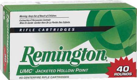 Remington Ammunition 23769 UMC Value Pack 22-250 Rem 45 gr Jacket Hollow Point 40 Per Box/ 10 Cs
