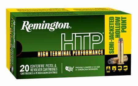Remington Ammunition 22231 HTP 357 Mag 158 gr Semi Jacketed Hollow Point 20 Per Box/ 25 Case