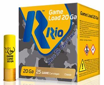 Rio Ammunition RC208 Game Load 20 Gauge 2.75