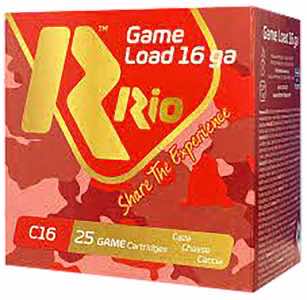 Rio Ammunition RCHV168 Game Load 16Gauge 2.75