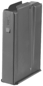 Ruger 90353 Scout 10rd Magazine Fits Ruger Precision/Scout 243 Win/308 Win/450 Bushmaster/6.5 Creedmoor Black Steel