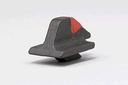 Ruger 90074 GP100 Front Sight Red/Black Frame Fits Ruger GP100 Pinned Dovetail Mount