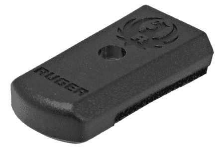 Ruger 90622 Floorplate Compatible With Ruger LCP II 6-Round Magazine, Flush Fit, Black Polymer