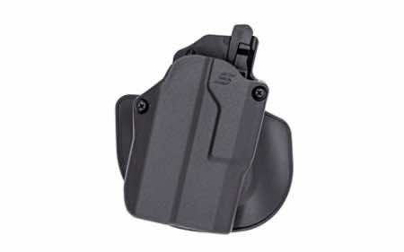 Safariland SOLIS1835A7C3411 Solis ALS OWB Black Compatible w/ Glock 17, Compatible w/ TLR-7, Right Hand