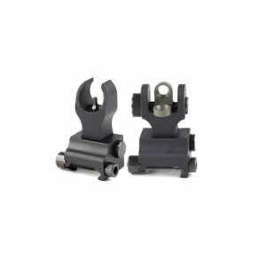 Samson FFSFRSPKG Sight Set Black Anodized Folding HK Front, A2 Rear for AR-15