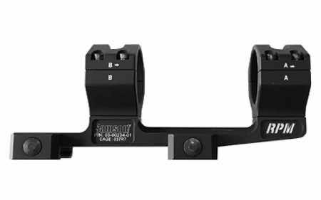 Samson 030023401 RPM Scope Mount/Ring Combo Matte Black 30mm