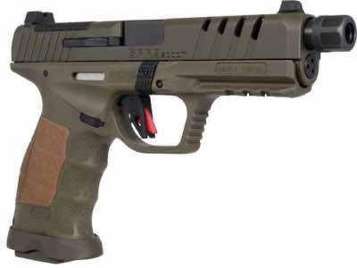 SAR USA SAR9SOCOMOD SAR9 SOCOM OD GRN 9MM 17/21