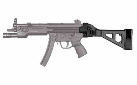 SB Tactical SBT501SB HK Brace SBT5 HK MP5 Elasto-Polymer Black 10.2