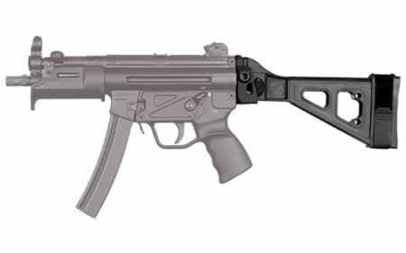 SB Tactical SBT5K01SB SBT5K Black Fits HK MP5K/SP89