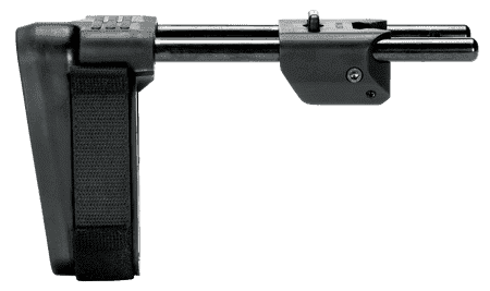 SB Tactical MPX-01-SB MPX PSB Brace 3 Position Black Synthetic with 3.87