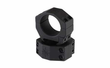 Seekins Precision 0010620018 Scope Rings Matte Black 30mm AR High