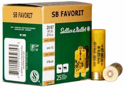 Sellier & Bellot SB20BSA Hunting 20 Gauge 2.75