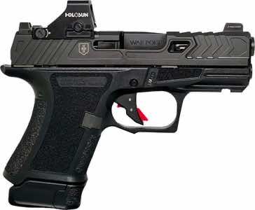 SHADOW SS-4078 CR920 9MM WP FLTD HOL BLK