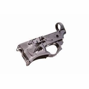 Sharps Bros SBLR02 Warthog Stripped Lower Multi-Caliber Black Anodized Finish 7075-T6 Aluminum Compatible w/Mil-Spec AR-15 Internal Parts