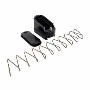 Shield Arms G43ME2BLK Magazine Extension +2 Extended 2rd Compatible w/Glock 43, Black Anodized Aluminum