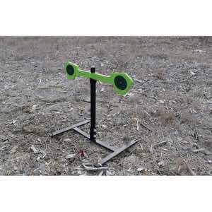 SME SMEHGS Spinning Target Handgun Steel Black/Green Circle Illustration Impact Enhancement Motion