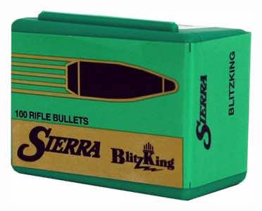Sierra 1616 BlitzKing 25Cal 90gr Spitzer Boat Tail 100/Box