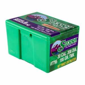 Sierra 7795 Tipped MatchKing 30Cal 155gr Tipped MatchKing 100/Box