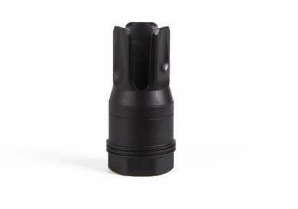 Sig Sauer SL76258X2490DEGF Clutch-Lok QD Q.D. Flash Hider Black Stainless Steel with 5/8