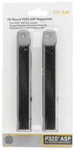 Sig Sauer Airguns AIRAMPC17720 Replacement Magazine 177 Polymer