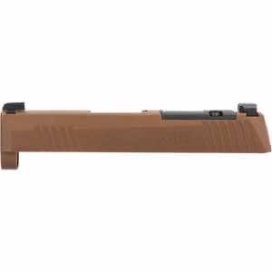 Sig Sauer 8900984 P365X Slide Assembly with Micro Optics Cut Coyote Tan Nitride XRAY3 Day Night Sights for 9mm 3.1