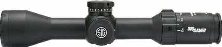 Sig Sauer Electro-Optics SOW42004 Whiskey4 Black 2.5-10x 42mm 30mm Tube Illuminated Hellfire Quadplex Reticle