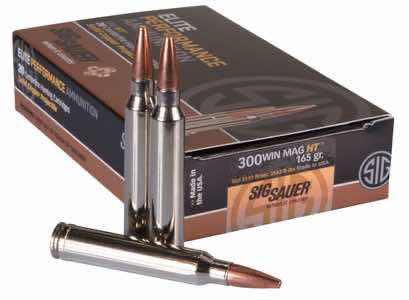 Sig Sauer E3WMH120 Elite Copper Hunting 300 Win Mag 165 gr Copper Solid 20 Per Box/ 10 Case