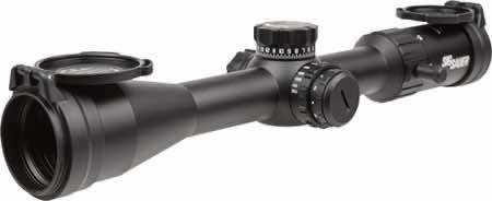 Sig Sauer Electro-Optics SOW44001 Whiskey4 Black 4-16x44mm 30mm Tube MOA Milling Hunter 2.0 Reticle