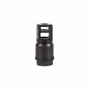 Sig Sauer SL55612X2825DEGM Clutch-Lok QD Muzzle Brake Black Stainless Steel with 1/2